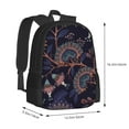 thumbnail image 3 of XMXT Travel Laptop Backpack for School Work, Jungle Decorative Painting Large Capacity Bookbag Travel Bag Backpacks for Women Men, 3 of 9