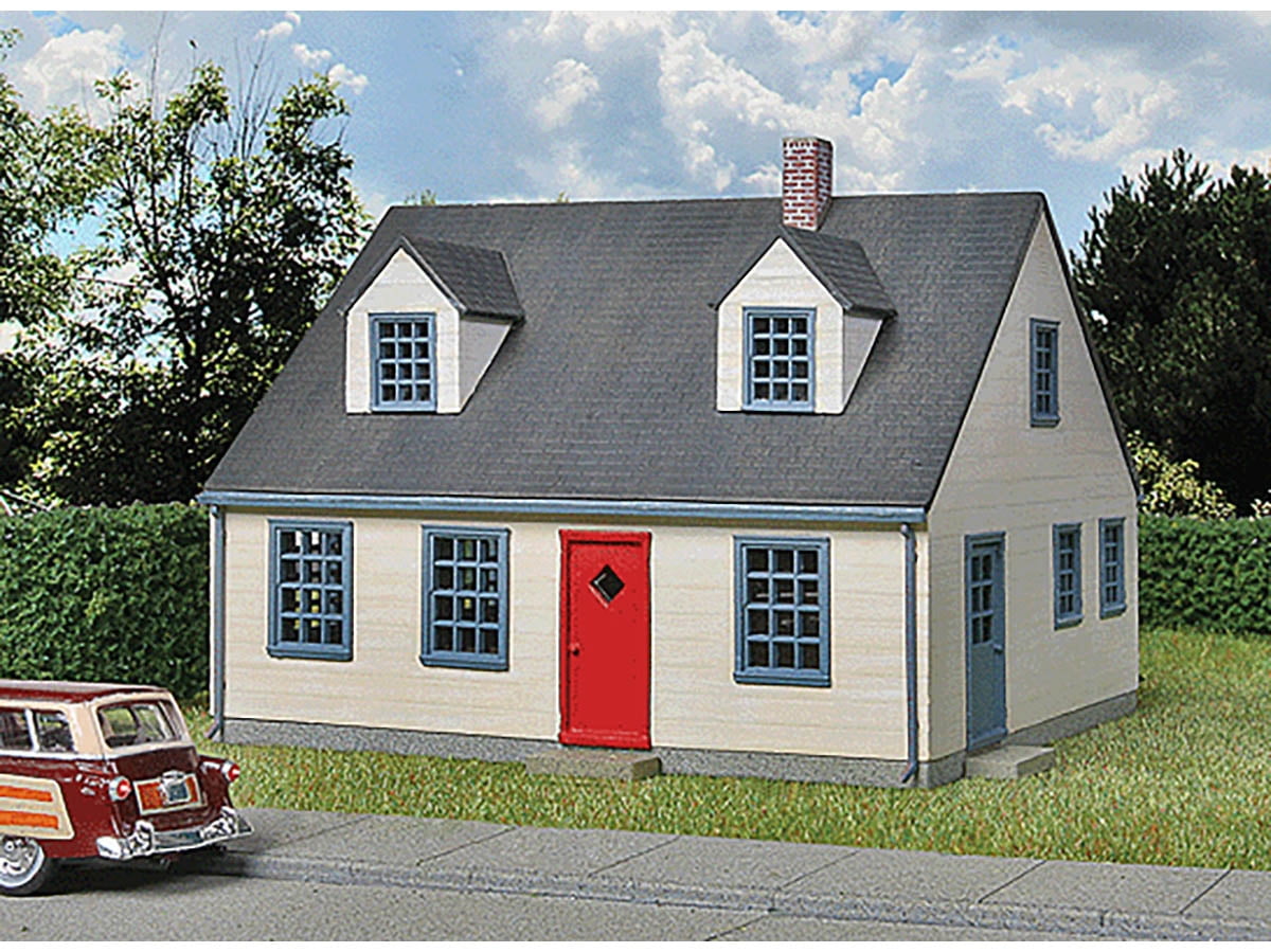 Walthers Cornerstone N Scale Building/Structure Kit Cape Cod House/Home 