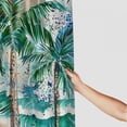 thumbnail image 3 of Orinice  Tropical Shower Curtain, Abstract Boho Tropical Palms Leaf Coconut Tree Bathroom Curtain for Summer Bathtub Home Decor Waterproof Fabric Machine Washable with 12 Hooks,  69x72, 3 of 7