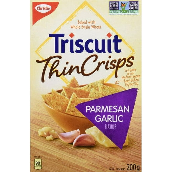Triscuit Thin Crisps, Parmesan Garlic, 200g/7.1 oz