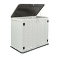 thumbnail image 5 of Winado 250-Gallon Storage Deck Box, White Outdoor Courtyard Container for Patio & Garden, 5 of 7