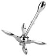 thumbnail image 4 of Boat Grapnel,Foldable Anchor 316 Stainless Boat Accessory Stainless Steel Anchor Enhanced Features, 4 of 5