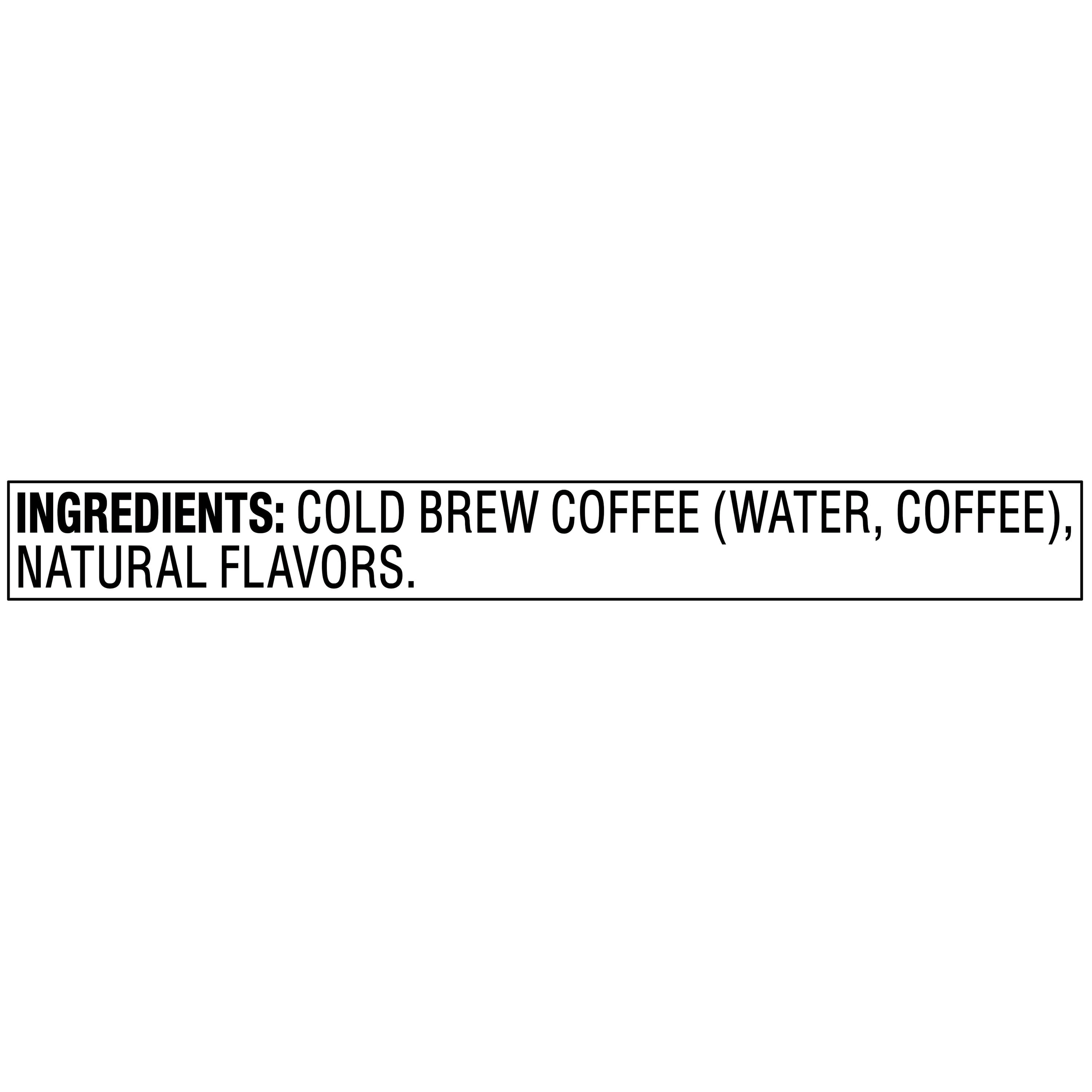 bettergoods Unsweetened Medium Roast Cold Brew Coffee, Brownie Batter, 48 fl oz Bottle