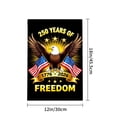 thumbnail image 4 of Amhnf 250 Years Of Freedom American Eagle Flag With Usa Flags 1776 2026 For Home Outdoor Garden Yard Decor 12x18 inch, 4 of 5