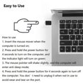 thumbnail image 5 of Type C Mouse Jiggler Undetectable Mouse Mover USB C Mouse Shaker Simulated Mouse Movement for Keep C, 5 of 5