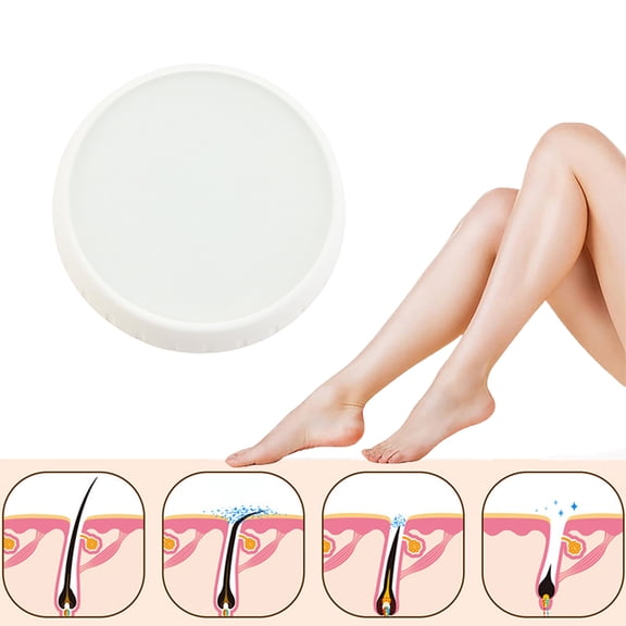 Borrador de vello de cristal | Herramienta de depilación exfoliante indolora para mujeres y hombres | Depiladora de ABS reutilizable para brazos, piernas y espalda | Retarda el crecimiento del vell