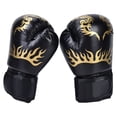 thumbnail image 2 of Sanda Gloves,1 Pair PU Leather Sandbag Gloves Boxing Gloves Time-Tested Durability, 2 of 13