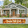 thumbnail image 6 of Decorative Design Happy Fall Banner Festive Leaves Thanksgiving Decoration Pumpkin for Autumn Celebration Outdoor Indoor, 6 of 9