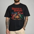 thumbnail image 2 of Houses & Humans Dungeons And Dragons Game Men's And Women's Graphic Tee 100% Cotton by TBun, Full Sizes S-5XL, 2 of 5
