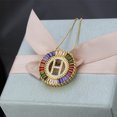 thumbnail image 1 of Collier Pendentif Alphabet A-Z Breloques Femme Chaîne Lettre Initiale, 1 of 9