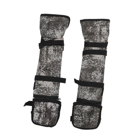 Xirurus 2Pcs Snake Gaiters 600D Oxford Cloth Water-Resistant Adjustable Snake Leg Guard for Hiking Skiing Hunting Gardening 15.3 inches / 39 cm Leg Protection Gear