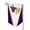 Sharp Corner, variant on America Samoa Flag Garden Flag Double Sided Flags with Vivid Color for Yard Lawn Garden Decor 12.5 x18 Inch Fillet