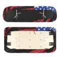 thumbnail image 7 of HUIACONG American Flag Golf Cart Front Seat Cover Towel Style Blanket, Comfortable Stain-Resistant Easy to Clean Golf Cart Cushion Covers for Club Car, 7 of 7