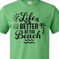 thumbnail image 4 of Inktastic Life is Better at the Beach with Sunshine Seashell and Palm Trees T-Shirt, 4 of 5