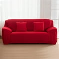 thumbnail image 1 of JUNWELL Housse de Sofa Housse Extensible Élastique 1/2/3/4 Places Fauteuil Causeuse Sofa Canapé Protecteur de Meubles Ajustée Housse de Sofa, 1 of 7