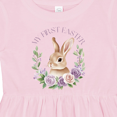 thumbnail image 4 of Inktastic My First Easter Bunny Girls Baby Dress, 4 of 5