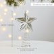 thumbnail image 1 of Chritmas Glitter Star Trees Topper Exquisite Iron Star Metal Ornament Tree Decor for Home Bar Xmas Trees Decor, 1 of 5