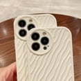 thumbnail image 4 of Compatible with iPhone Case,Water Ripple Curly Wave Pattern Camera Lens Protection Soft Shockproof Cover Phone Case (White,iPhone 13 Pro), 4 of 6