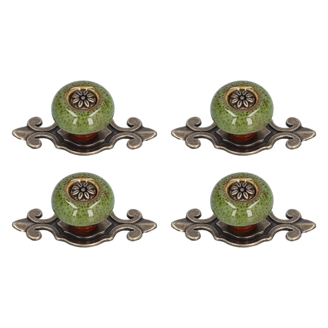 Round Cabinet Knob Furniture Knob Handles Zinc Alloy Exquisite Workmanship Beautiful Delicate Widely Use With Screws For Doors For Wardrobe ANGGREK Otros