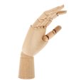 thumbnail image 3 of IFANLANDOR 1Ensemble Modèle Articulé en Bois Beige pour Artistes et Photographes Proportion Réaliste, 3 of 7