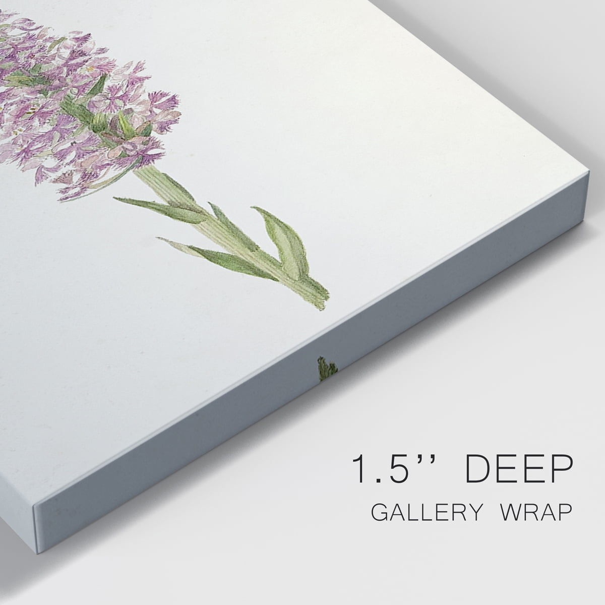 Mauve Garden Flowers I Premium Gallery Wrapped Canvas - Ready to Hang - 18 x 27 Each