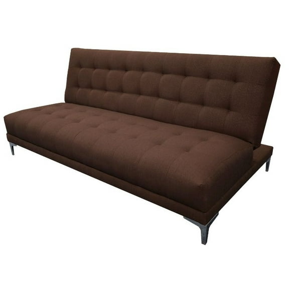 Sofa Cama Reclinable EL BAZAR STORE Verso Chocolate Futon 3 Posiciones Matrimonial