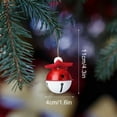 thumbnail image 3 of KOYPTL 12pcs-Christmas Tree Hanging Ornaments Metal Bells with Rope,Handmade Rustic Cow Bells for Wall Door Farmhouse Garland Decor,Bells Pendant Gifts for Kids Dogs Cats Christmas Decorations, 3 of 9