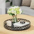 thumbnail image 4 of Bandeja decorativa negra EKNITEY de 28 cm para encimera de baño, 4 of 5