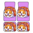thumbnail image 1 of Fotbe Corgi In Sushi Roll Juego de 4 Tapetes para Auto con Estampado – Alfombrillas de Goma Reforzada, Diseño Antideslizante, Protección para Todo el Año – Vehículos, Autos, Camionetas y SUVs, 1 of 7