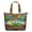 Colorful Dinosaurs Volcano, variant on Colorful Dinosaurs Volcano Pattern Travel Tote Bags for Women Carry On,Large Weekender Bags for Women Travel,Multi Functional Duffle Bag for Work,Shopping,Sports