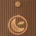 thumbnail image 4 of Luna Redonda Luz Eid Mubarak Decoración Islam Ramadán Decoración Islámica Fiesta Musulmana Decoración Ramadán Eid Decoración Para El Hogar Advancent HA024712-03, 4 of 7