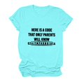 thumbnail image 2 of Camiseta de mujer Camisetas divertidas y lindas de manga corta Camiseta con estampado divertido Camiseta con estampado de letras Tops Blusa Regalo para mujeres OAVQHLG3B Store lin121212, 2 of 4
