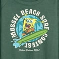 thumbnail image 3 of SpongeBob SquarePants - Mussel Beach - Women's Lightweight French Terry Long Sleeve Shirt, 3 of 6