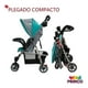 thumbnail image 4 of Carriola Trendy Kids Jet Reclinable Canastilla Azul, 4 of 5