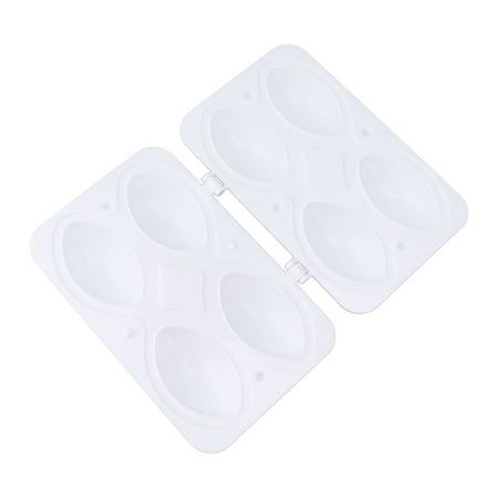 

Manual Meatloaf Mould 4 Grid Lightweight Dishwasher Safe Meatball Time Saving 2Pcs For DIY