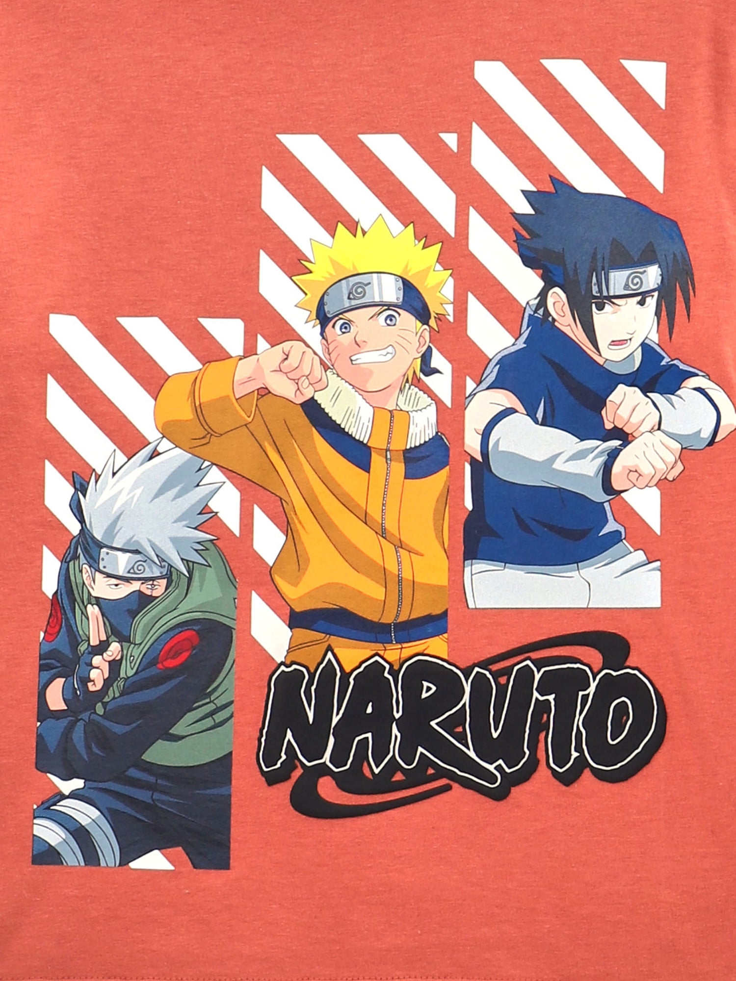 Naruto Boys Graphic Short Sleeve and Long Sleeve Tees, 2-Pack, Sizes XS-XXL