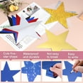 thumbnail image 3 of 40 Pcs Blue Stars Cutouts, 6 Inch Double Printed Paper Stars Cutout, 3 of 6
