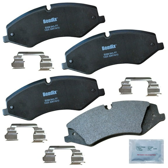 Disc Brake Pad Set Fits select: 2011-2012 LAND ROVER RANGE ROVER, 2010-2011 LAND ROVER RANGE ROVER SPORT LUX