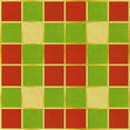 thumbnail image 1 of Ahgly Company Machine Washable Indoor Square Transitional Pistachio Green Area Rugs, 4' Square, 1 of 7