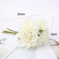 thumbnail image 5 of Wedding Romantic Bouquet Bride Bridal Bouquets Bridesmaid Bouquet Artificial Flowers Valentine's Day 1 Bunch Chrysanthemum Silk Flower Wedding Party Simulated Bouquet, 5 of 8
