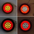 thumbnail image 2 of Luz de freno Led para coche, lámpara antiniebla redonda Retro de 12-24v, luz trasera de 32led para remolque Rv, 2 of 5
