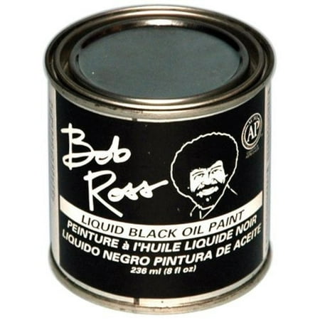 Bob Ross Oil 7 oz. Liquid Black