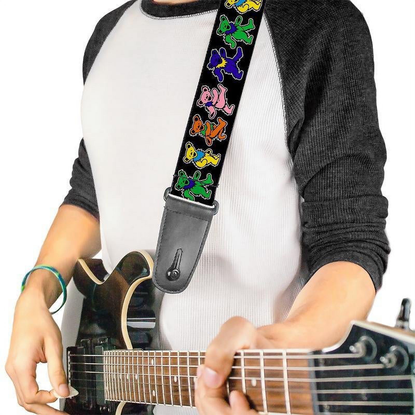 Buckle-Down 2" Grateful Dead Dancing Bears Guitar Strap