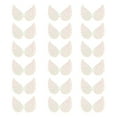 thumbnail image 1 of Uxcell 18Pcs Alas de Ángel para Manualidades, Pequeñas Alas de Ángel Brillantes Blancas, Parches de Tela para Coser en Manualidades DIY (3.4 Pulgadas), 1 of 6