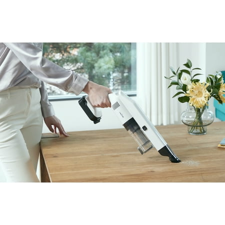 RAYCOP - Omni Air UV+ Compact Cordless Stick Allergen Vacuum - White