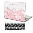 thumbnail image 1 of KSK KAISHEK Hard Shell Case Cover Only for MacBook Pro 16 inchs with XDR Display Touch ID Type C + Black Keyboard Cover Model: A2141 (Marble 125), 1 of 5