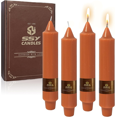thumbnail image 1 of 7 Inch Taper Candle Candle Sticks, 4PCS Pillar Candles Handmade Unscenteds Candlesticks for Festive, Party, Spell, Wedding, Home Decor, 1 of 6