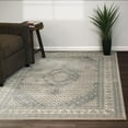 thumbnail image 5 of Dynamic Rugs AN28572049666 2 ft. 2 in. x 7 ft. 7 in. Ancient Garden 57204 Rectangle Traditional Area Rug - 9666 Soft Grey & Cream, 5 of 5