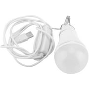 LED Light Bulbs, 5V Light Emergency Lamp USB Hanging LED Bulb for Outdoor Camping Hiking Home Reading Lighting