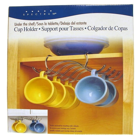 Under Counter Coffee Cup Holder Mug Holder Chrme